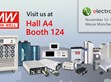 Visit MEAN WELL at Electronica 2024, Hall A4, Stand 124 (2024.11.12-15)                                                                               