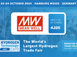 Visit MEAN WELL at Hydrogen Technology Expo Europe Hall A4, J25 (2024.10.23-24)                                                                       